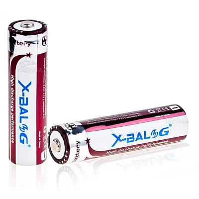 Set 2 Acumulatori X-Balong Li-Ion Tip 18650, 8800 mAh, 3.7V, terminal cu varf Set 2 Acumulatori X-Balong Li-Ion Tip 18650, 8800 mAh, 3.7V, terminal cu varf