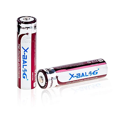 Set 2 Acumulatori X-Balong Li-Ion Tip 18650, 8800 mAh, 3.7V, terminal cu varf Set 2 Acumulatori X-Balong Li-Ion Tip 18650, 8800 mAh, 3.7V, terminal cu varf