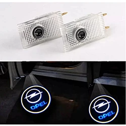 Set 2 Holograme LED cu LOGO OPEL pentru Portiere Set 2 Holograme LED cu LOGO OPEL pentru Portiere