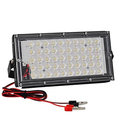 Set 2 Lampa Lucru 12v 50W 50 LED SMD Clesti CaiCai Proiector AUTO Set 2 Lampa Lucru 12v 50W 50 LED SMD Clesti CaiCai Proiector AUTO
