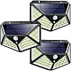 Set 3 Lampi MAX 162 LED 20W Solare cu senzor de miscare si lumina 3 moduri ILUMINARE Set 3 Lampi MAX 162 LED 20W Solare cu senzor de miscare si lumina 3 moduri ILUMINARE