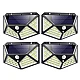 Set 4 Lampi MAX 162 LED 20w Solare cu senzor de miscare si lumina 3 moduri ILUMINARE Set 4 Lampi MAX 162 LED 20w Solare cu senzor de miscare si lumina 3 moduri ILUMINARE