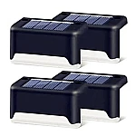 UB Set 4 Lampi solare pentru exterior gard/scari lumina calda