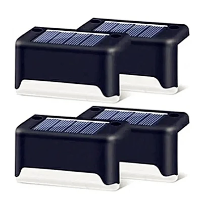 UB Set 4 Lampi solare pentru exterior gard/scari lumina calda UB Set 4 Lampi solare pentru exterior gard/scari lumina calda
