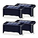 UB Set 4 Lampi solare pentru exterior gard/scari lumina calda UB Set 4 Lampi solare pentru exterior gard/scari lumina calda