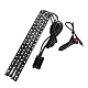 Set 4 benzi 9 LED cu lumina ambientale pentru auto si telecomanda RGB Set 4 benzi 9 LED cu lumina ambientale pentru auto si telecomanda RGB