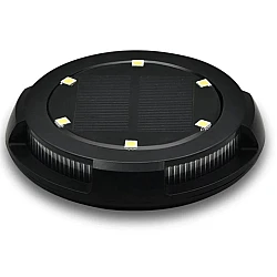 Set 4 lampi subterane de gradina cu panou solar Set 4 lampi subterane de gradina cu panou solar