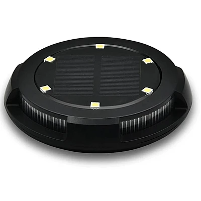 Set 4 lampi subterane de gradina cu panou solar Set 4 lampi subterane de gradina cu panou solar