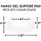 Set 4 picioruse TRANSPARENTE din silicon antivibratie pentru masina de spalat Set 4 picioruse TRANSPARENTE din silicon antivibratie pentru masina de spalat