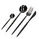 Set de 24 piese tacamuri in stil portughez- culoare NEGRU Set de 24 piese tacamuri in stil portughez- culoare NEGRU