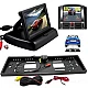 Set suport numar auto cu camera video marsarier si monitor pliabil TFT Set suport numar auto cu camera video marsarier si monitor pliabil TFT
