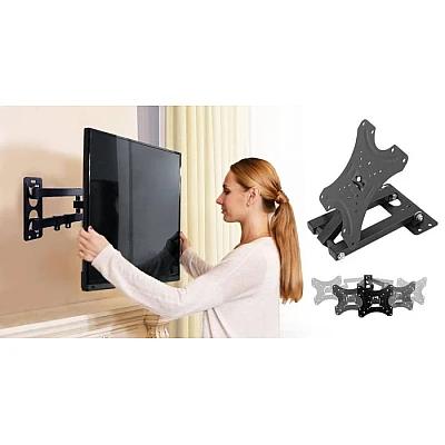 Suport TV retractabil pentru perete 10-32" Suport TV retractabil pentru perete 10-32"