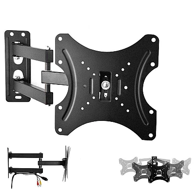 Suport TV retractabil pentru perete 10-32" Suport TV retractabil pentru perete 10-32"