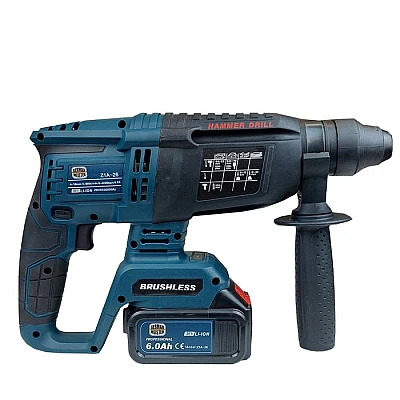 Trusa ciocan rotopercutor German Meister cu 2 acumulatori 36V - 6 ah Trusa ciocan rotopercutor German Meister cu 2 acumulatori 36V - 6 ah