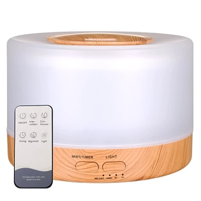 Umidificator de Aer cu Ultrasunete D006 cu LED 500ml Umidificator de Aer cu Ultrasunete D006 cu LED 500ml
