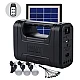 Kit solar GD-Lite 8017 dotat cu dispozitive USB cu 3 becuri LED + acumulator de mare capacitate HA Kit solar GD-Lite 8017 dotat cu dispozitive USB cu 3 becuri LED + acumulator de mare capacitate HA
