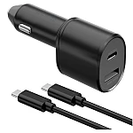 Incarcator auto dublu super rapid (45W+15W) 