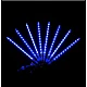 Instalatie cu 8 Meteoriti 144 LED 50cm Tub luminos Albastru Instalatie cu 8 Meteoriti 144 LED 50cm Tub luminos Albastru