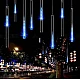 Instalatie cu 8 Meteoriti 144 LED 50cm Tub luminos Albastru Instalatie cu 8 Meteoriti 144 LED 50cm Tub luminos Albastru