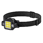 Lanterna de cap 9 LED COB/XPG KL533 5W 1000lm  USB magnet