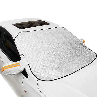 Husa Parbriz Premium cu prindere pe oglinzi si semnalizari reflectorizante 185x97cm Husa Parbriz Premium cu prindere pe oglinzi si semnalizari reflectorizante 185x97cm