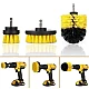 Set 3 perii Galbene curatare cu adaptor pentru bormasina/autofiletanta Set 3 perii Galbene curatare cu adaptor pentru bormasina/autofiletanta