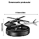Odorizant Auto Cu Incarcare Solara Baza Antiderapanta Model Elicopter Odorizant Auto Cu Incarcare Solara Baza Antiderapanta Model Elicopter