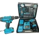 Trusa Bormasina Autofiletanta si Percutie 2 Acumulatori 48V 5Ah + 30 Accesorii MDHL LY