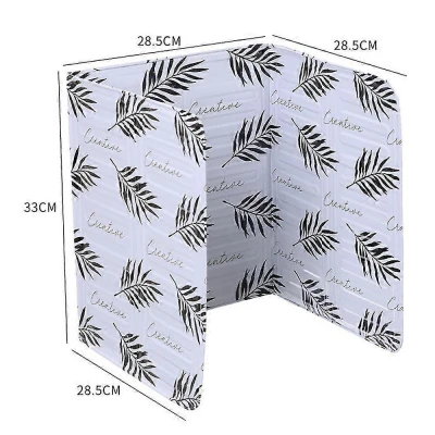 2 x Protectie aragaz pentru gatit antistropire model frunze