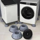2 x Set 4 picioare tip tampoane anti-zgomot  antiderapante tip suport pentru masina de spalat cu VENTUZA MD