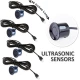 Set 4 Senzori Parcare NEGRI cu afisaj LED MD