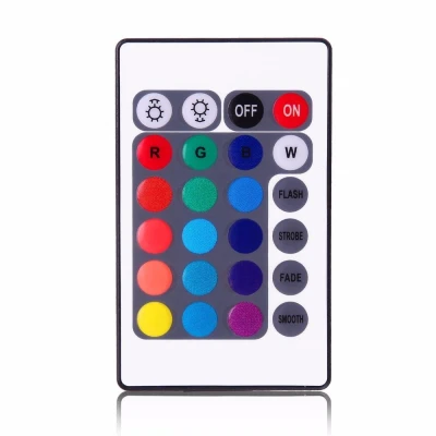 Benzi Led Auto Ambientale 9 Led 8 Culori Telecomanda
