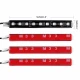 Benzi Led Auto Ambientale 9 Led 8 Culori Telecomanda