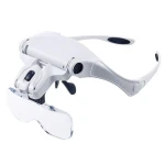 Ochelari cu Lupa si Led 9892B2 - 5 LUPE