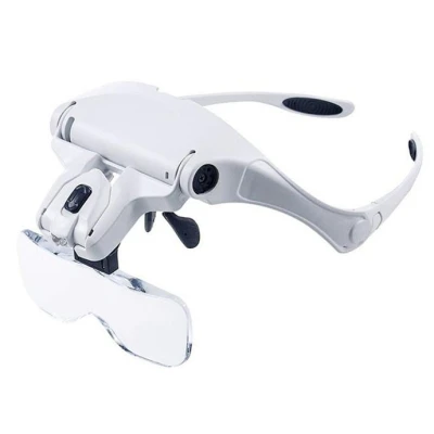 Ochelari cu Lupa si Led 9892B2 - 5 LUPE