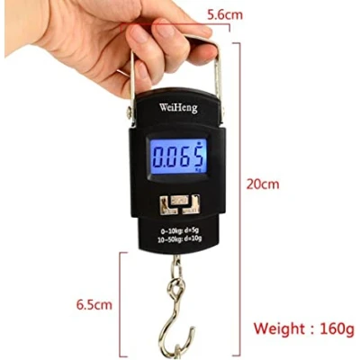 Cantar NEGRU electronic MAX 50 KG 10 g LCD