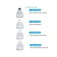 Aparat Facial cu Vacuum ROZ cu incarcare USB pentru curatarea porilor