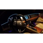 Banda Led Neon Albastra 12V Auto Droser Putere 5w FIR 2 Metri OF