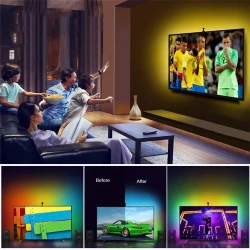 Banda LED TV 5 METRI 16 Culori si Telecomanda