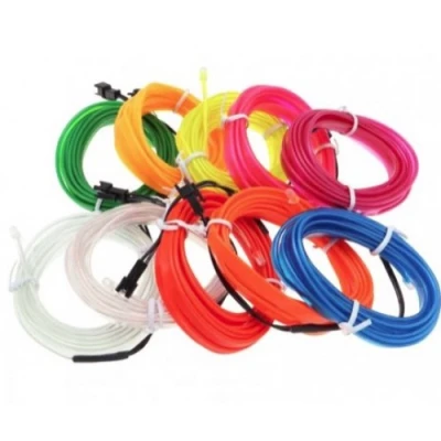 Banda Neon MOV 12V AUTO Droser Putere 5w FIR Led 2 metri