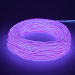 Banda Neon MOV 12V AUTO Droser Putere 5w FIR Led 2 metri