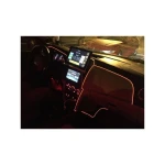 Banda Neon PORTOCALIE 12V AUTO Droser Putere 5w FIR Led 2 metri