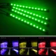 Benzi Ambientale 12LED Auto 8 Culori Telecomanda