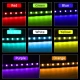 Benzi Ambientale 12LED Auto 8 Culori Telecomanda