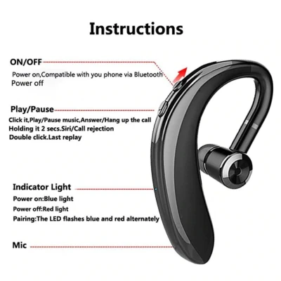 Casca Bluetooth S109 BUSINESS Negru
