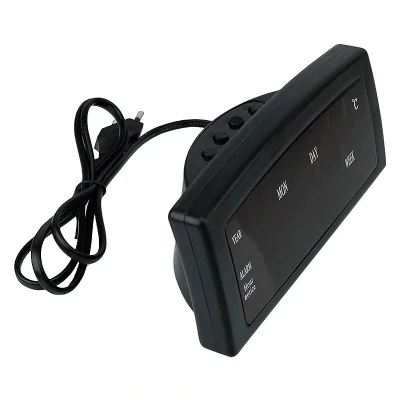 Ceas digital de masa 909-A LED cu alarma si termometru