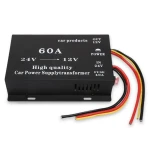Convertor Auto 60A pentru Tensiune 24V - 12V
