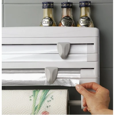 Dispenser de bucatarie pentru hartie si folie alimentara, 39x10x24 cm