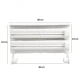 Dispenser de bucatarie pentru hartie si folie alimentara, 39x10x24 cm