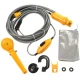 Dus Portabil AUTO pentru Camping cu Pompa de Apa  alimentare 12V + accesorii